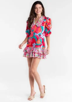 Alden Adair Piper Dress In Trippy
