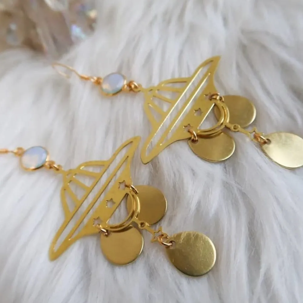Bohindie Stream Beam Me Up Earrings