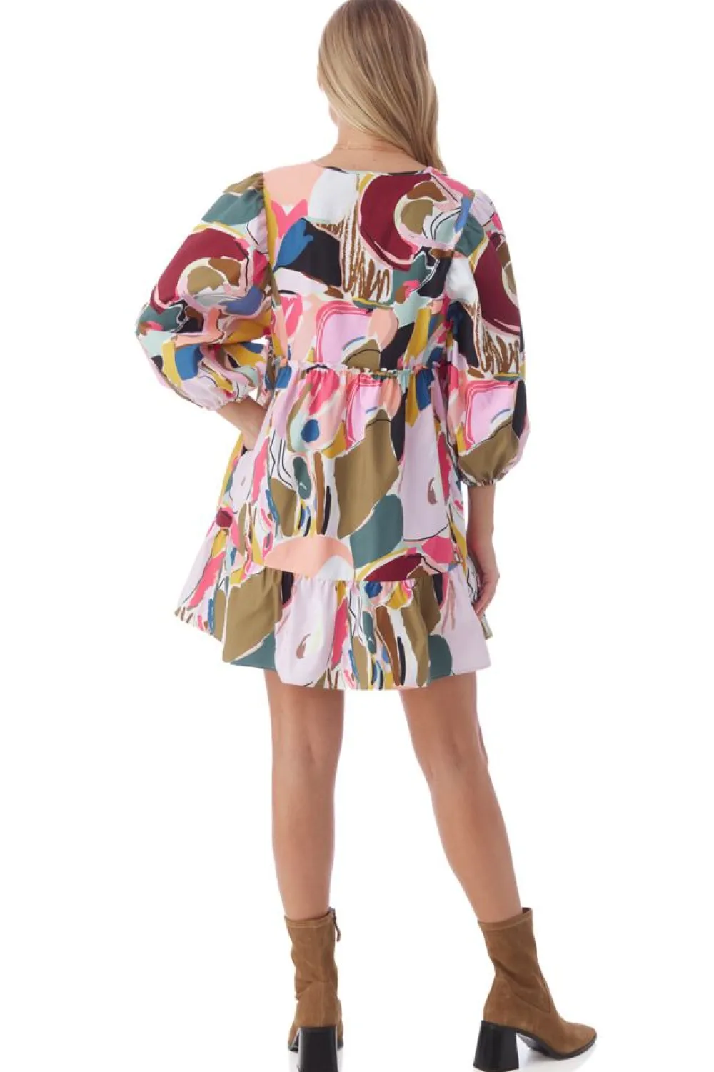 Crosby By Mollie Burch Addison Dress - Abstract Expression