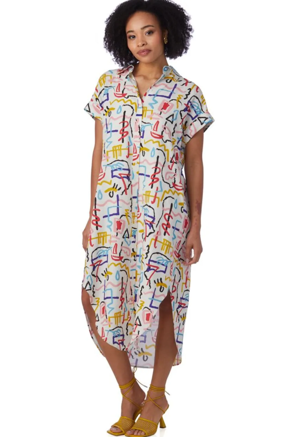 Crosby By Mollie Burch Hannah Dress - Santorini