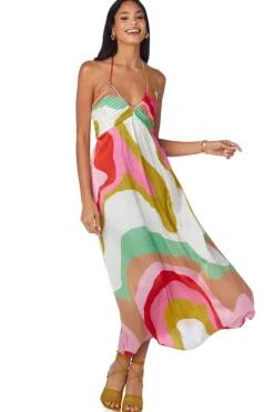 Crosby By Mollie Burch Hill Dress Red Beach