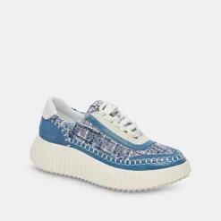 Dolce Vita Dolen Navy Multi Woven Sneakers