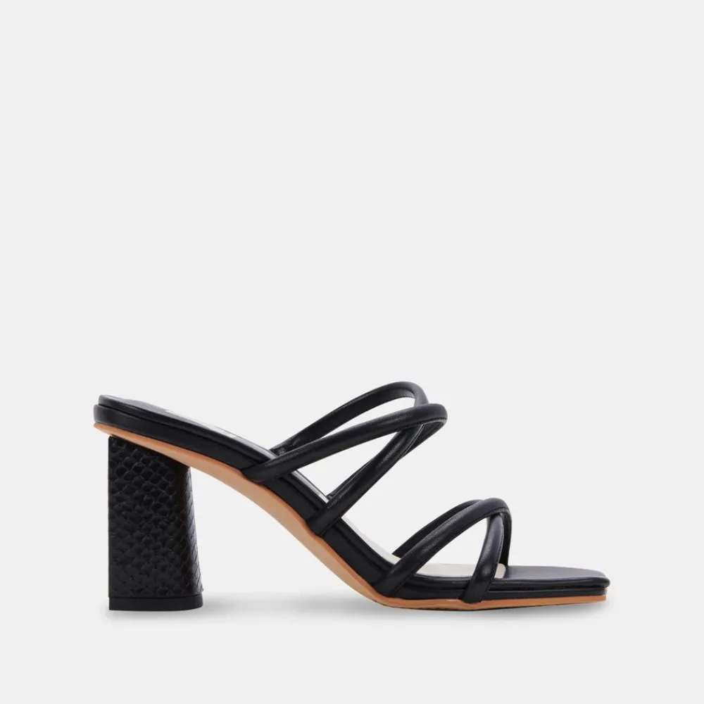 Dolce Vita Patsi Black Heel Sandal