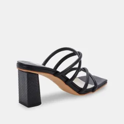 Dolce Vita Patsi Black Heel Sandal