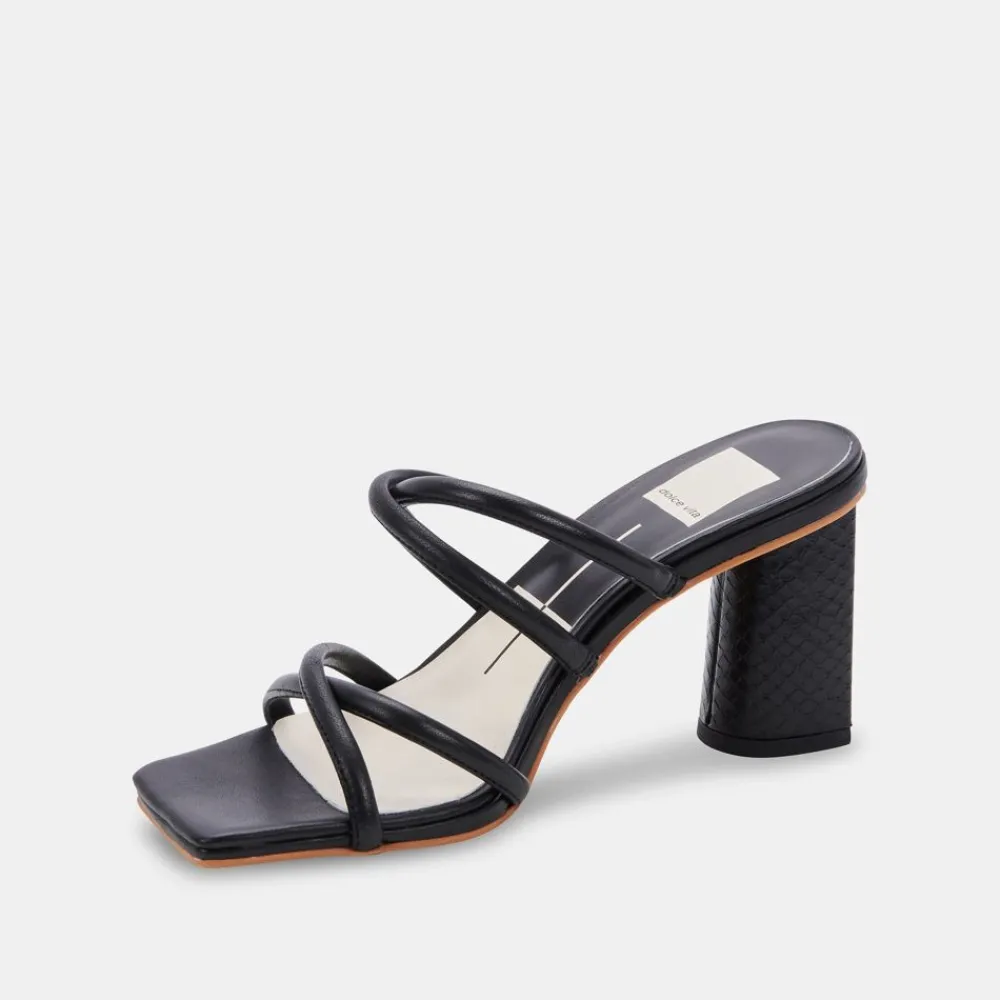 Dolce Vita Patsi Black Heel Sandal
