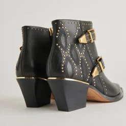 Dolce Vita Ronnie Studded Black Booties