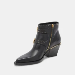 Dolce Vita Ronnie Studded Black Booties