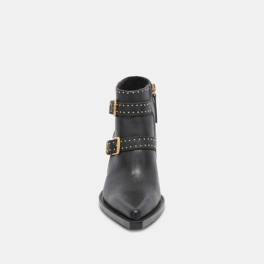 Dolce Vita Ronnie Studded Black Booties