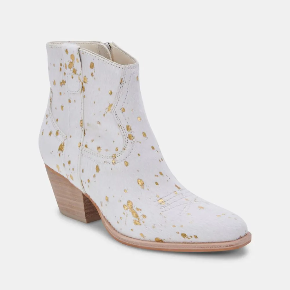 Dolce Vita Silma Gold Multi Bootie