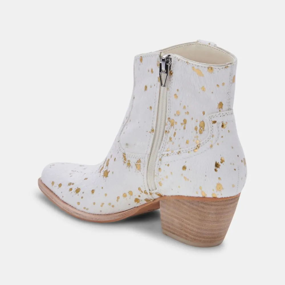 Dolce Vita Silma Gold Multi Bootie