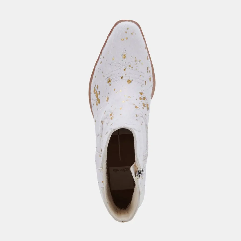 Dolce Vita Silma Gold Multi Bootie