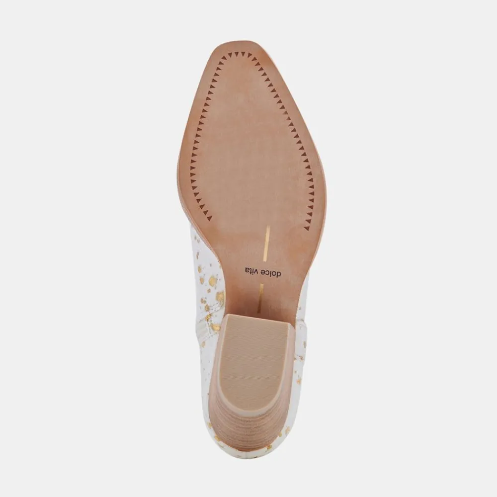 Dolce Vita Silma Gold Multi Bootie