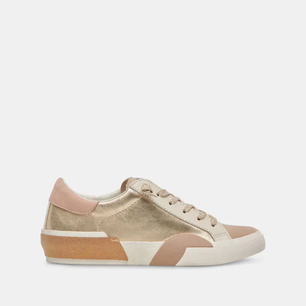 Dolce Vita Zina Gold Leather