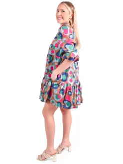 Emily McCarthy Frankie Dress Meadowbrook Spot Cheetah