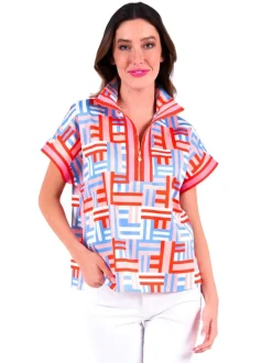 Emily McCarthy Poppy Pullover Grosgrain