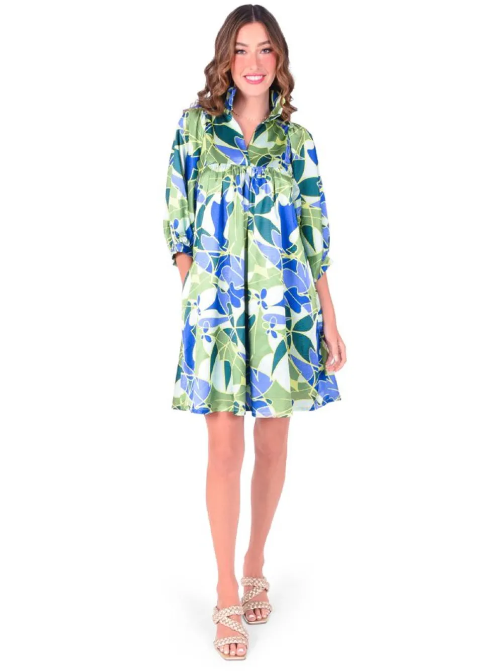 Emily McCarthy Stella Dress - Holly