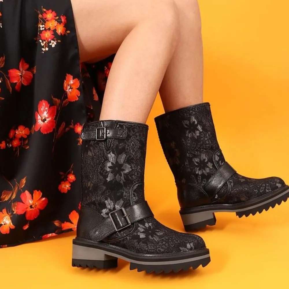 Irregular Choice Autumn Leaves Boots