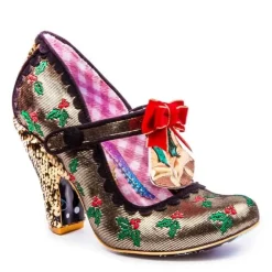 Irregular Choice Jingle Bells Gold