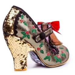 Irregular Choice Jingle Bells Gold