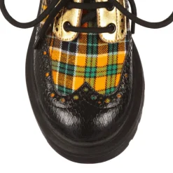 Irregular Choice Smart N Spiffy Gold