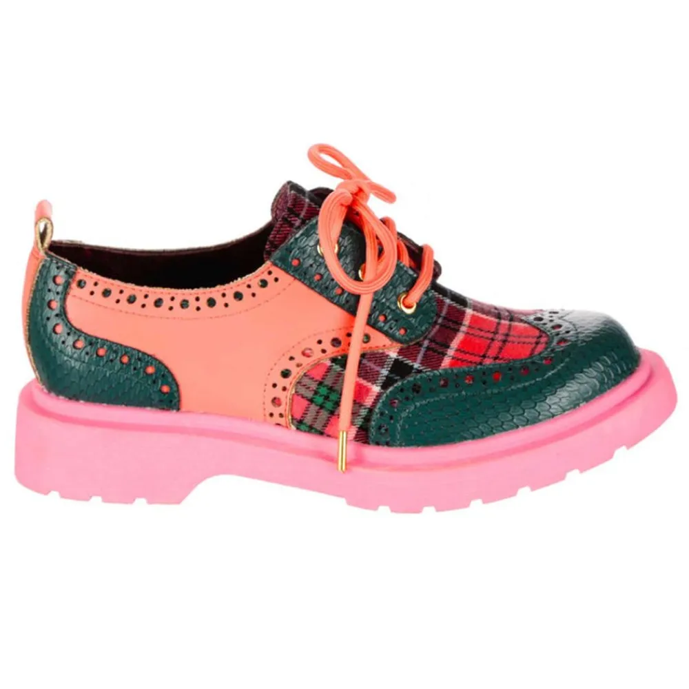 Irregular Choice Smart N Spiffy Pink