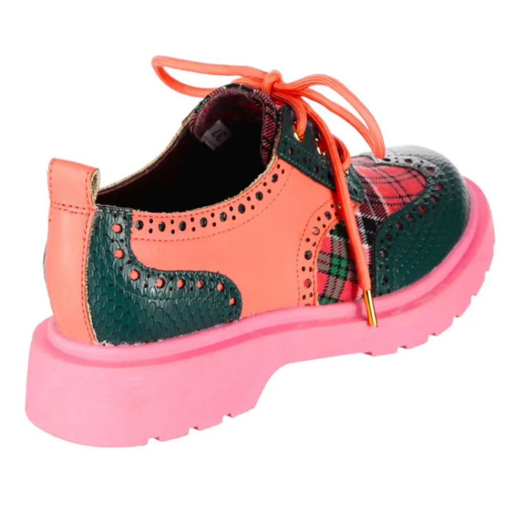Irregular Choice Smart N Spiffy Pink