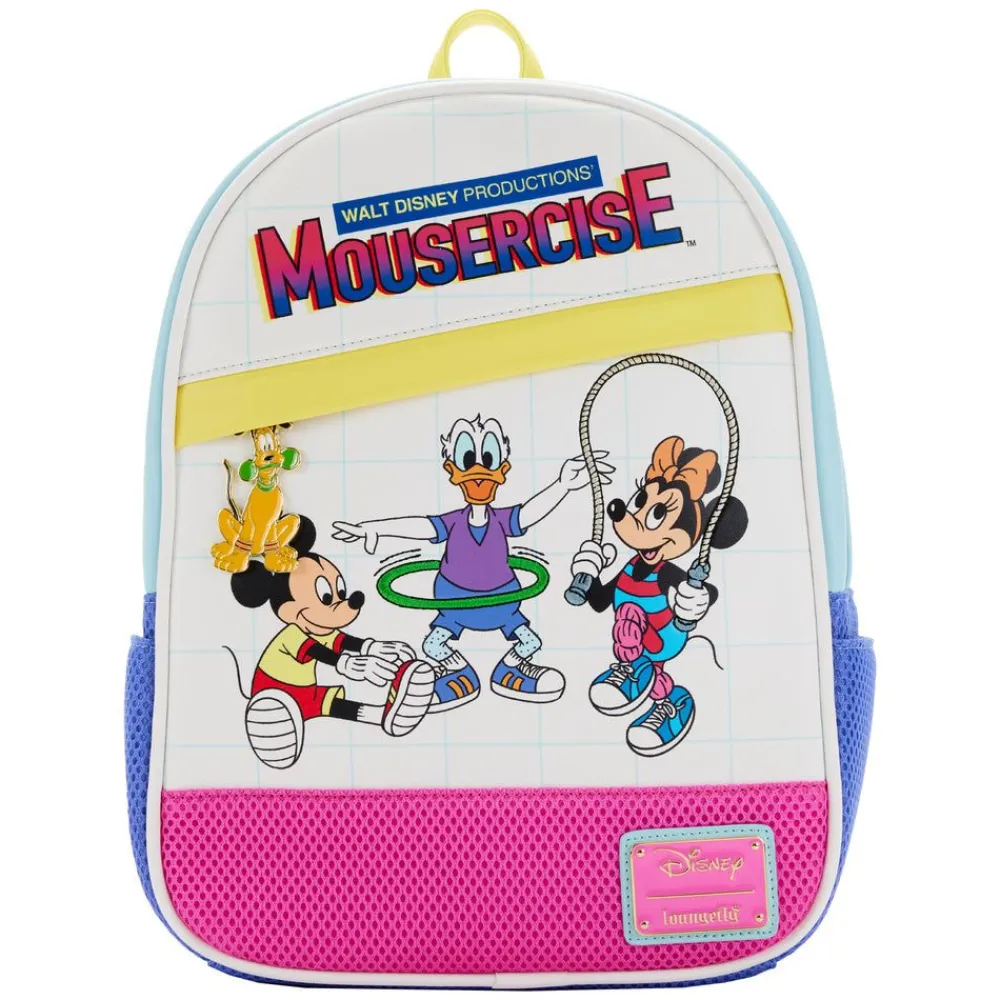 Loungefly Disney Mousercise Mini Backpack