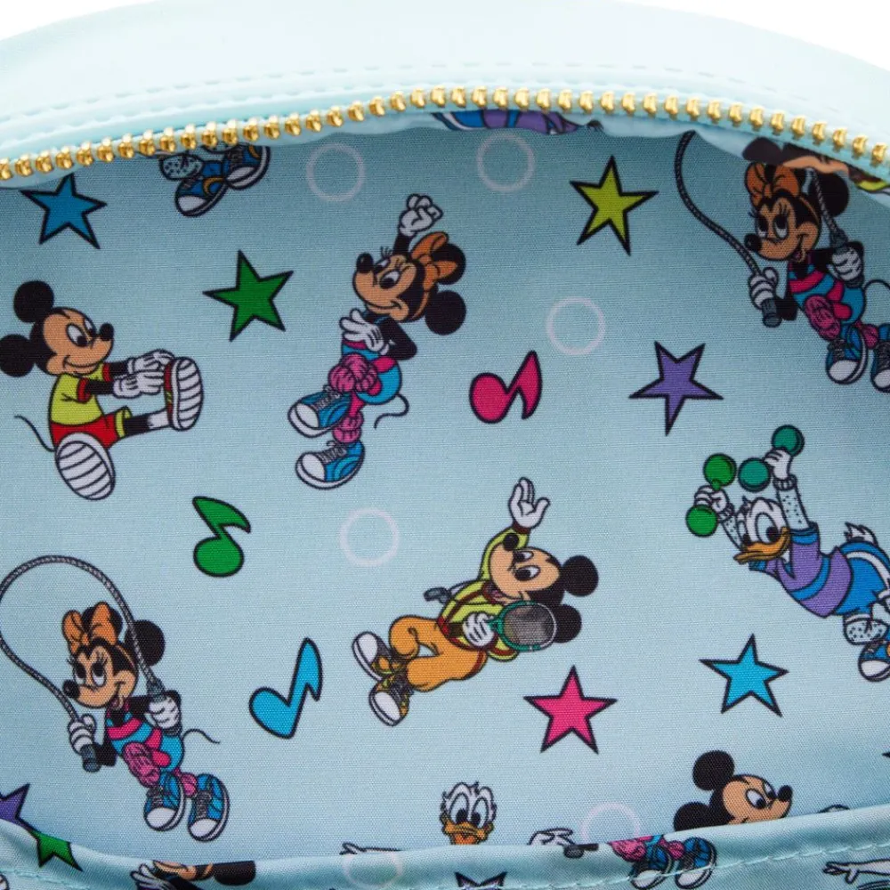 Loungefly Disney Mousercise Mini Backpack
