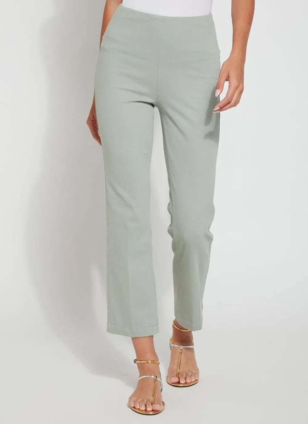 Lysse Ankle Denim Baby Bootcut Sage