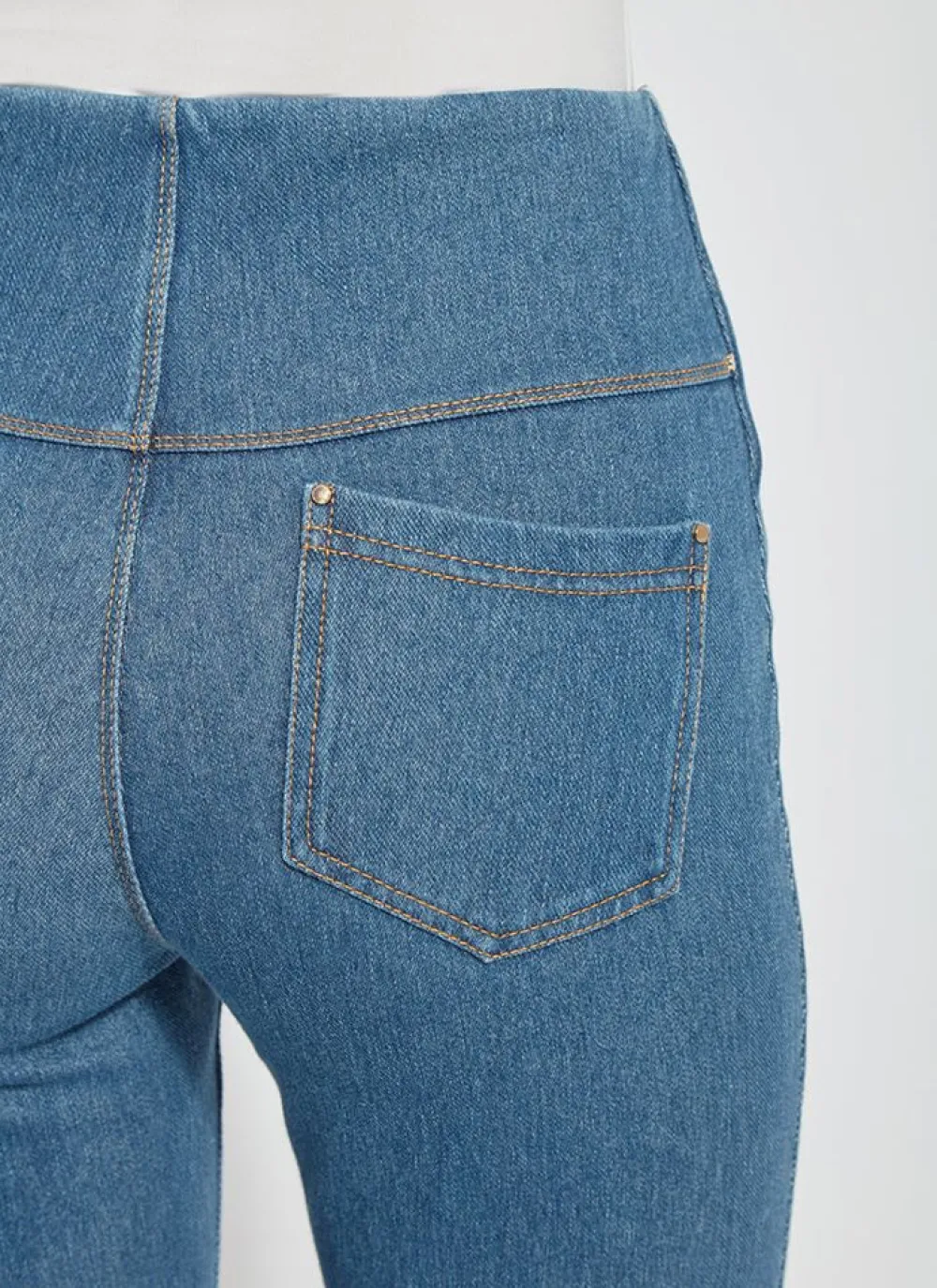 Lysse Daria Gradient Hem Denim Mid Wash