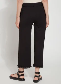 Lysse Sedona Fringe Crop Black