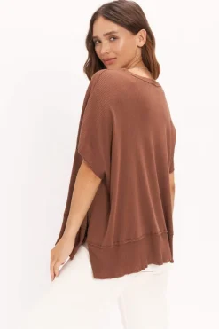 Project Social T Dalette Maple Rib Tee