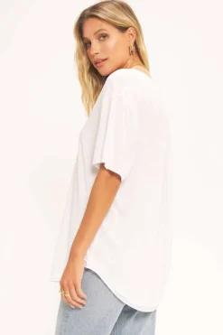 Project Social T Ozzie Vintage Wash V Neck Tee