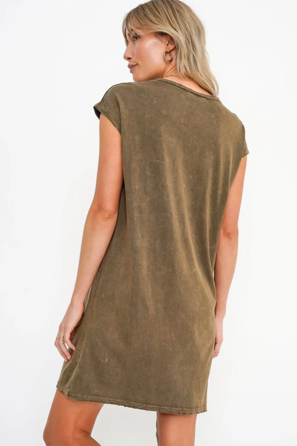 Project Social T Wave Washed Dress