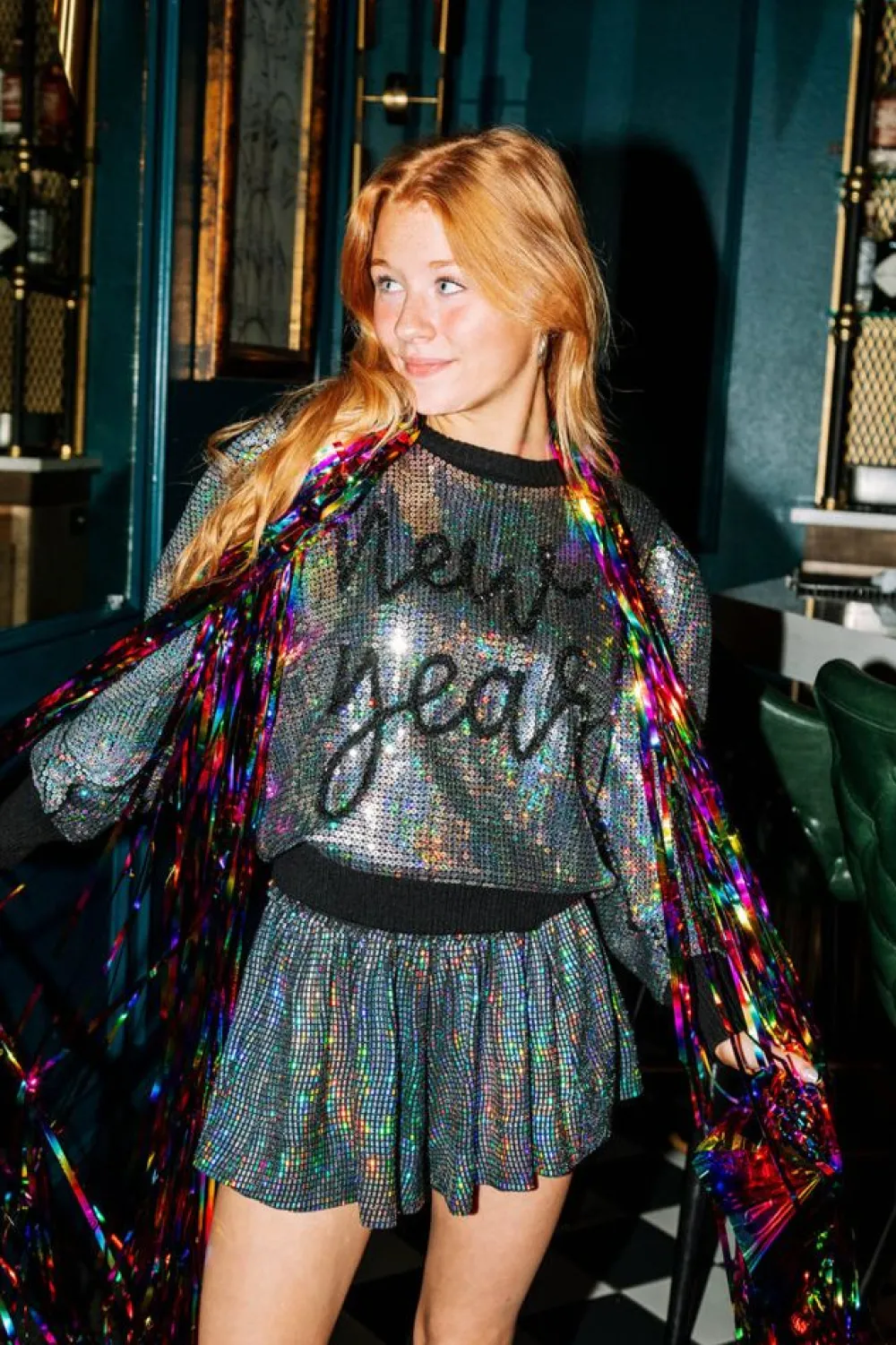 Queen of Sparkles New Year Same Queen Sweater