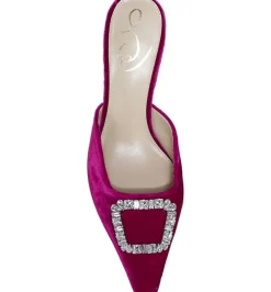 Sam Edelman Brit Jewel Raspberry Velvet