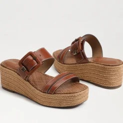 Sam Edelman Carson Rich Cognac Wedge