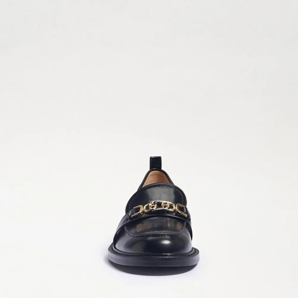 Sam Edelman Christy Black Shiny Loafer