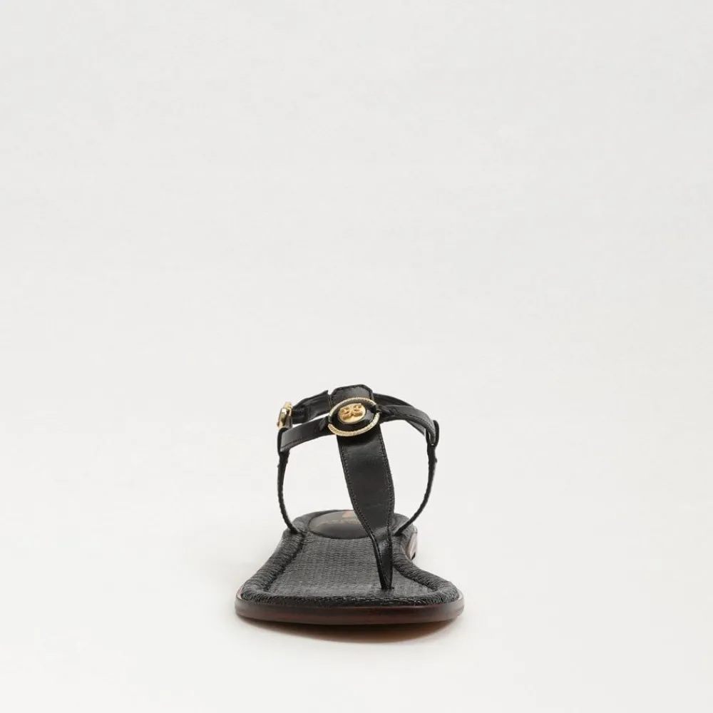 Sam Edelman Gigi Black Signet Sandal