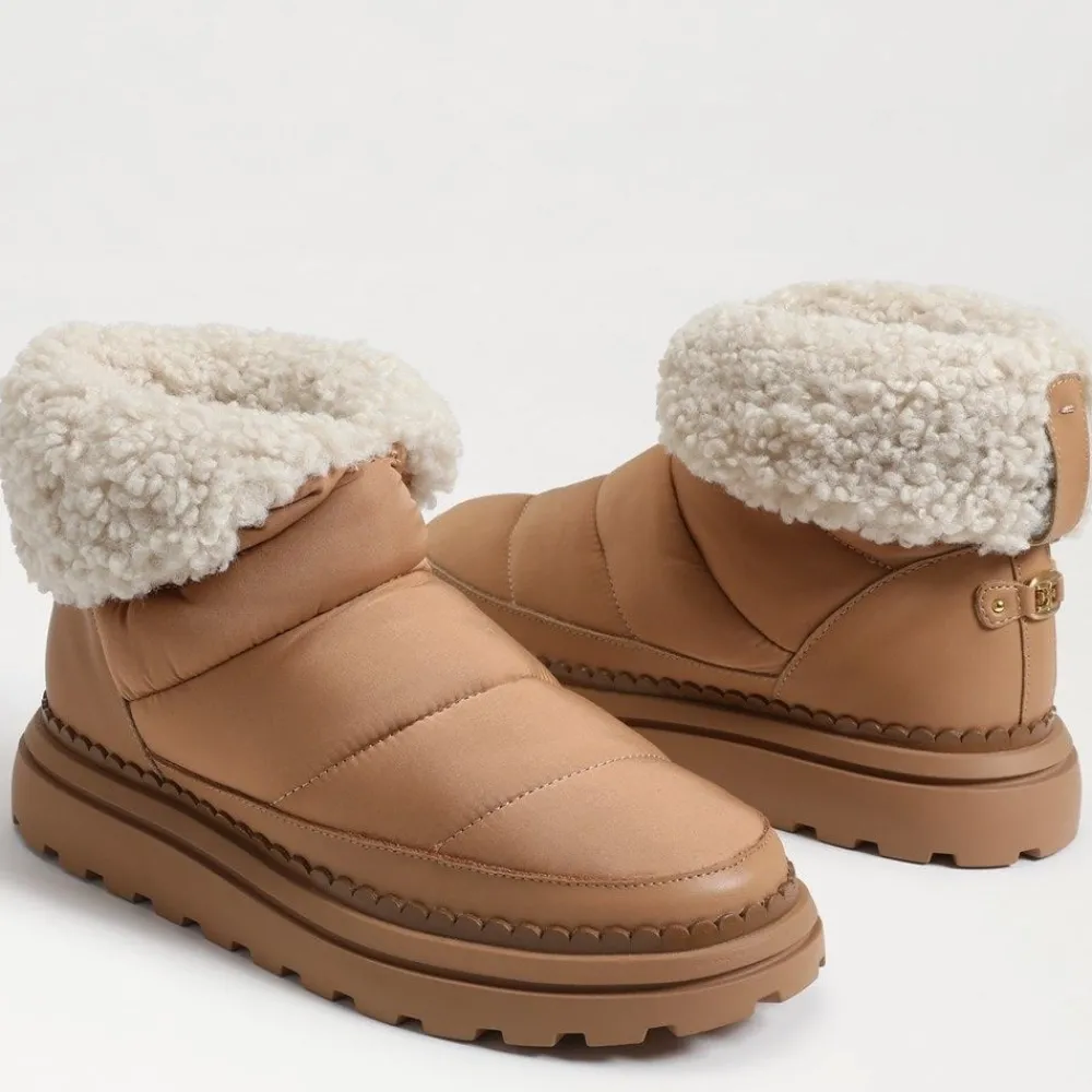 Sam Edelman Ozie Sherling Bootie Dark Cashew
