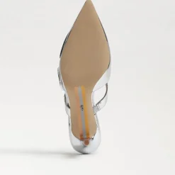 Sam Edelman Veranda Mule Pump Soft Silver
