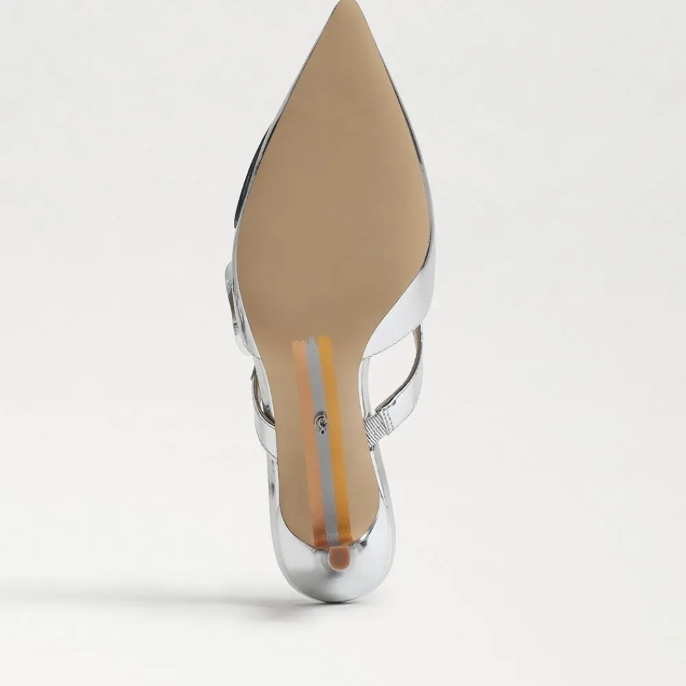 Sam Edelman Veranda Mule Pump Soft Silver