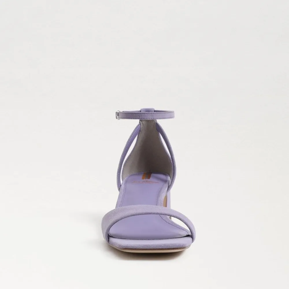 Sam Edelman Wilson Kitten Heel In Purple Iris