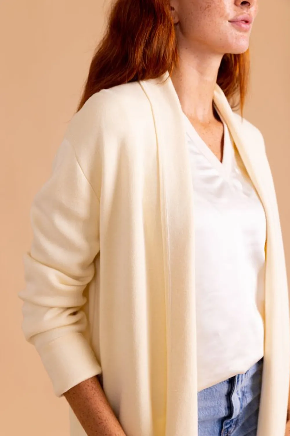 S'edge Apparel S'Edge Apparel Fallon Sweater Marshmallow