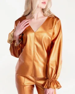 S'edge Apparel S'Edge Apparel Murphy Top Copper