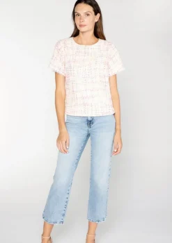 S'edge Apparel S'Edge Apparel Serena Top Party Tweed