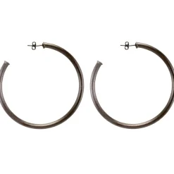 Sheila Fajl Everybody'S Favorite Hoop Gun Metal