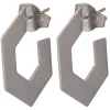 Sheila Fajl Small Burke Hoops Silver