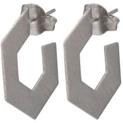 Sheila Fajl Small Burke Hoops Silver