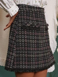 Sister Jane Lucinda Tweed Mini Skirt